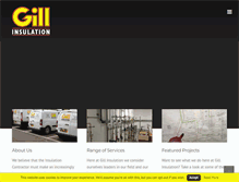 Tablet Screenshot of gillins.com